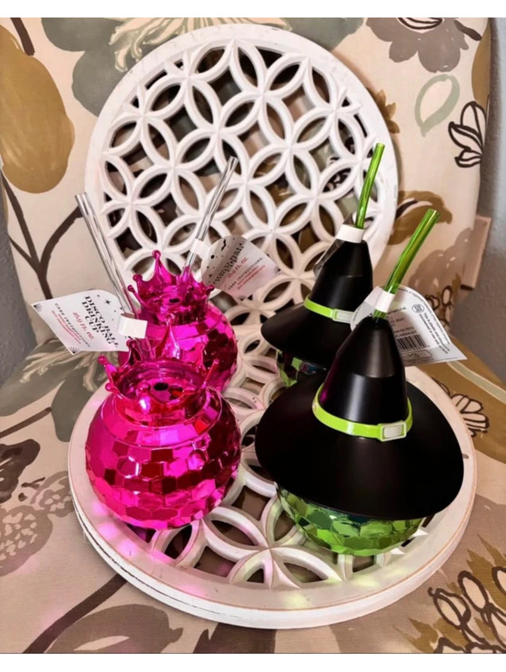Wicked 4 piece drink cups